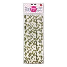 Canudo de Papel Kiwi 6mmx20cm 4356 com 12 Unidades Make+