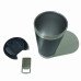Copo Térmico Aço Inox Para Bedidas Com Tampa Cerveja e Abridor De Garrafas 473ml - Preto